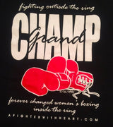 Gail Grandchamp Women's Boxing History Champion Profesional Fitness and Boxing and Self Defense Trainer Gail Grandchamp
