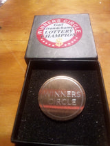 Gail Grandchamp WiNNERS CIRCLE LOTTERY SCRATCH COIN